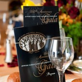 JFCS Gala Program and Menu